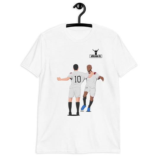 Camiseta Luis Fabiano y Kanouté Sevilla manga corta unisex